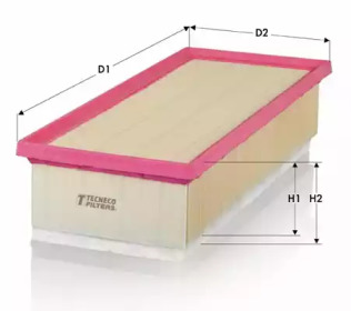 TECNECO FILTERS ar430pms -  Воздушный фильтр